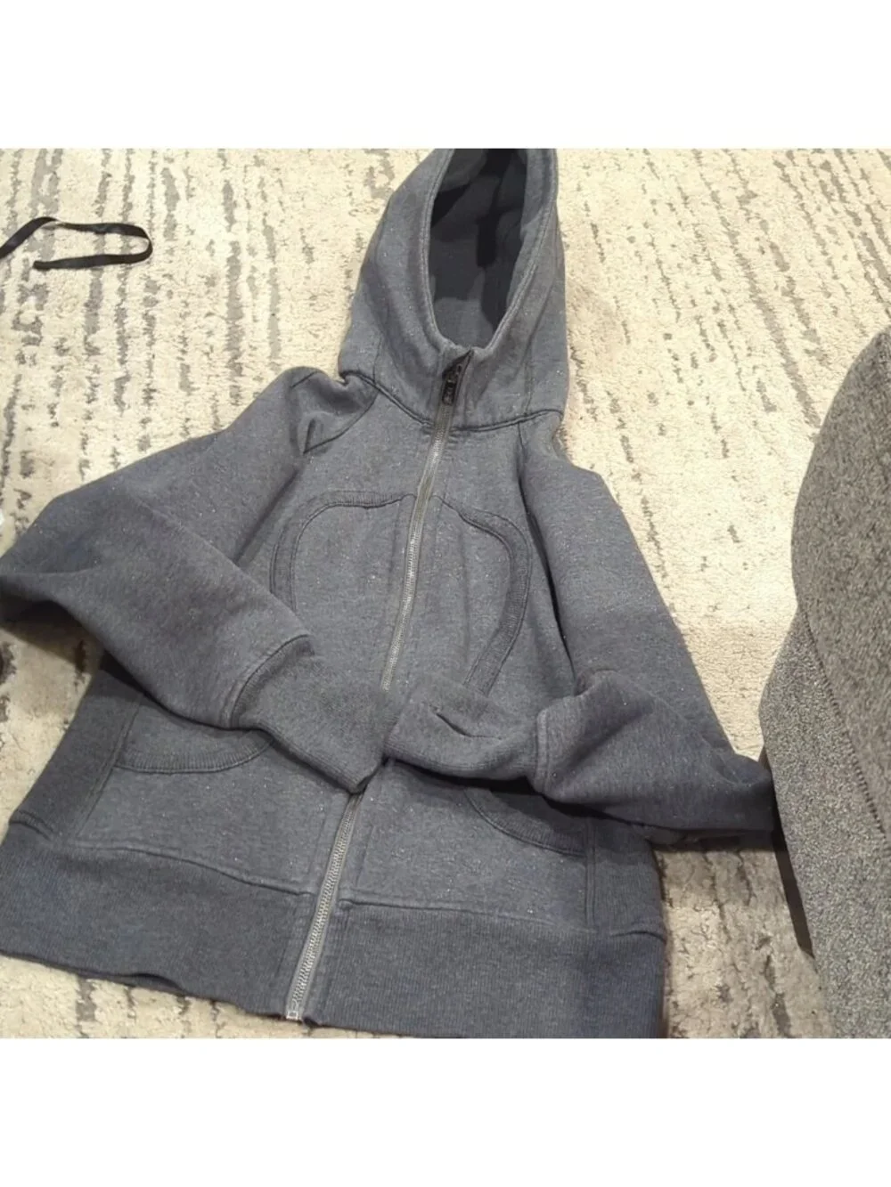 Lululemon Scuba Hoodie *Sparkle Heathered Blurred Grey / Blurred Grey